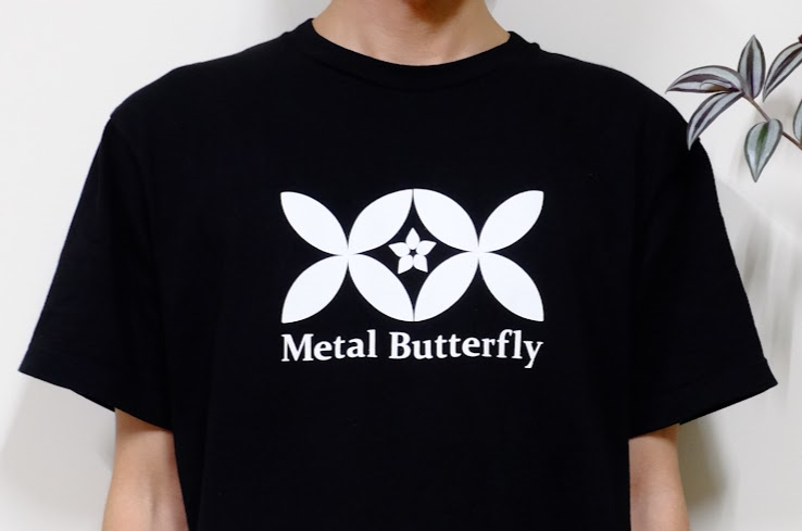 Metal Butterfly T-shirts【予約販売・手渡し対応】