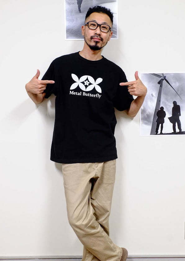Metal Butterfly T-shirts【予約販売・配送対応】