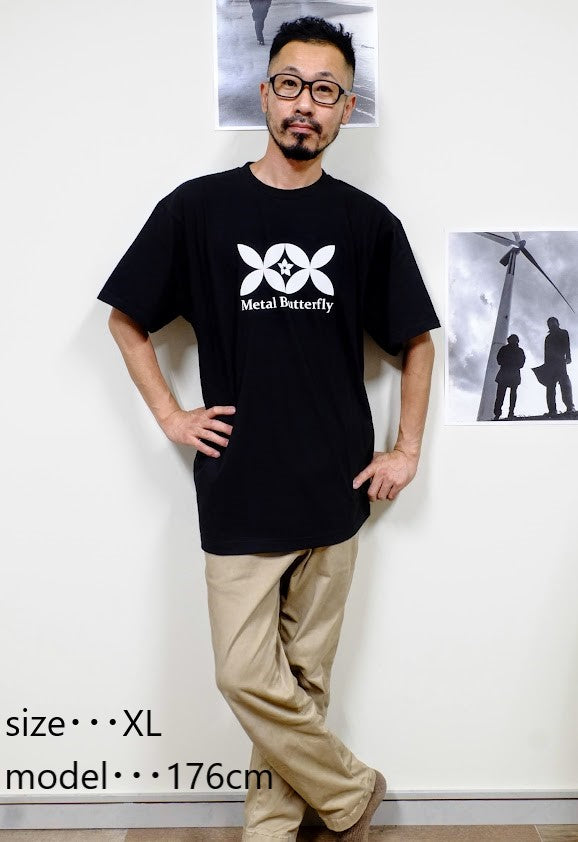 Metal Butterfly T-shirts【予約販売・配送対応】